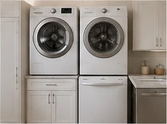 Washer and dryer set