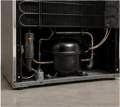 Refrigerator compressor compartment